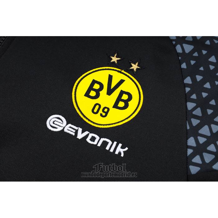 Chandal de Sudadera del Borussia Dortmund 2023-2024 Negro